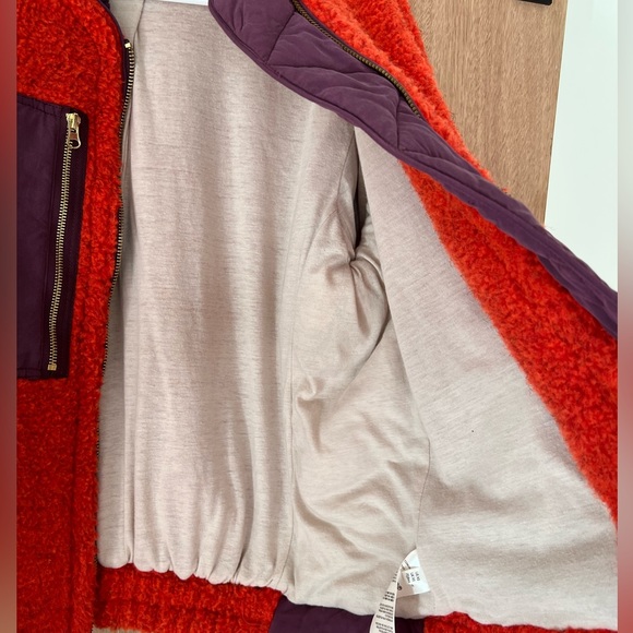 Free People Orange and Purple Jacket - Picture 7 of 9